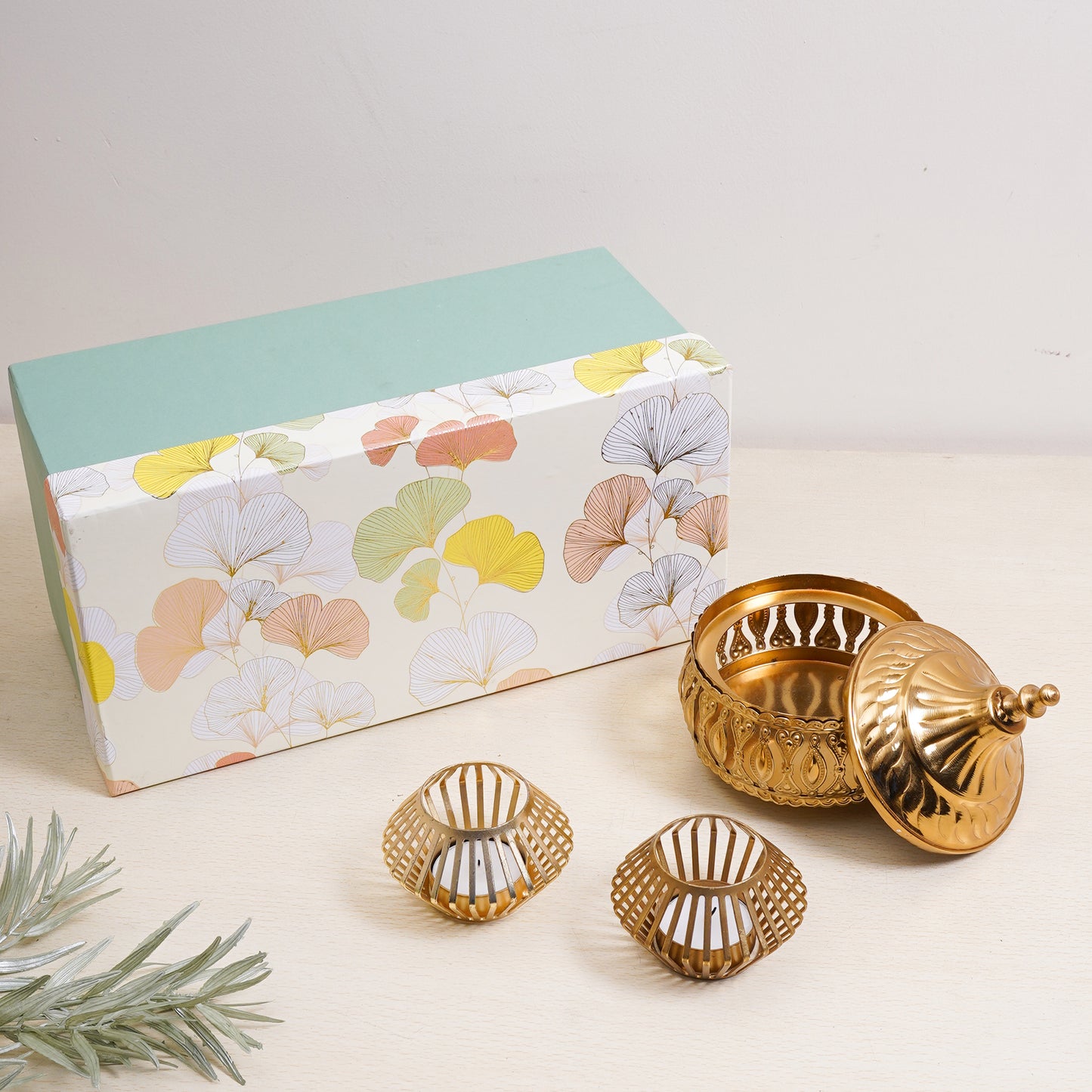 Whimsical Glass Gift Box