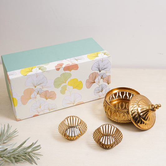 Whimsical Glass Gift Box