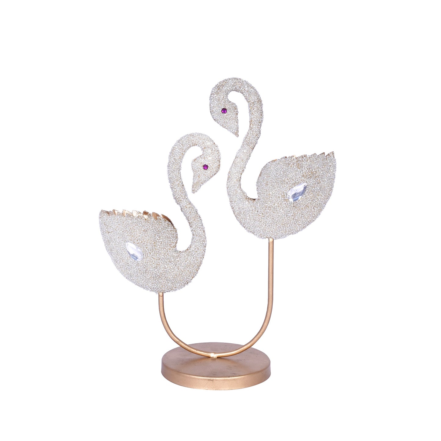 Swan Embrace Tealight Candle Holder