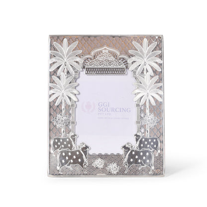 Royal Heritage Silver Plated Photo Frame – 5 × 7 Inch