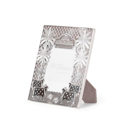 Royal Heritage Silver Plated Photo Frame – 5 × 7 Inch