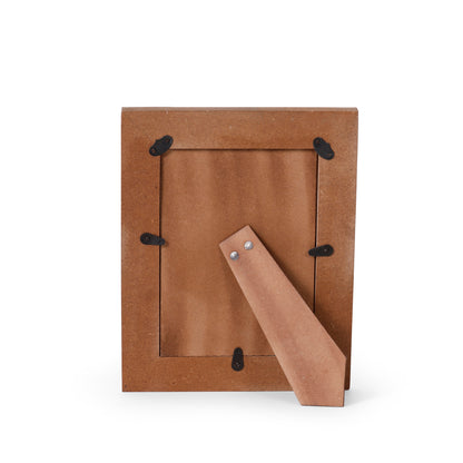 UrbanStep Resin-Coated Photo Frame – 5 × 7 Inch | Navakrti Decor