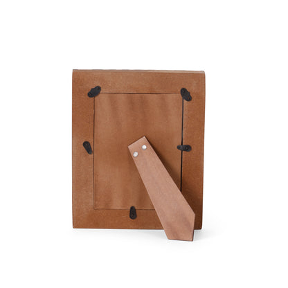 Blue Mosaic Stripe Resin Coated Photo Frame 5 × 7 Inch | Navakrti Decor