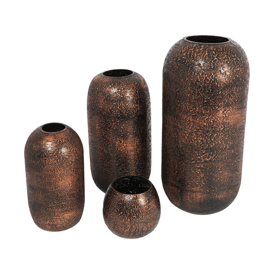 Bronze Accents Vases